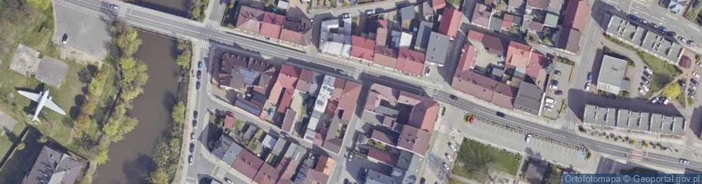 Zdjęcie satelitarne Ciemna ul.