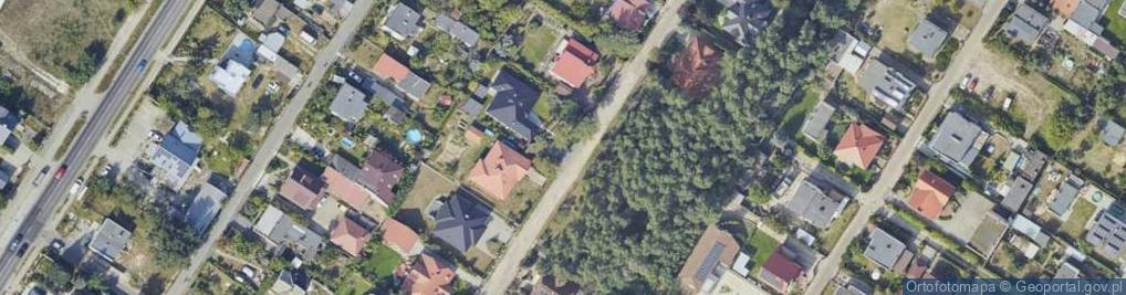 Zdjęcie satelitarne Cisowa ul.