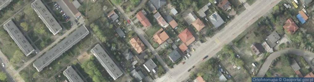 Zdjęcie satelitarne Ciasna ul.