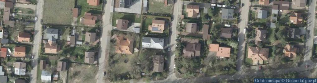 Zdjęcie satelitarne Cicha ul.
