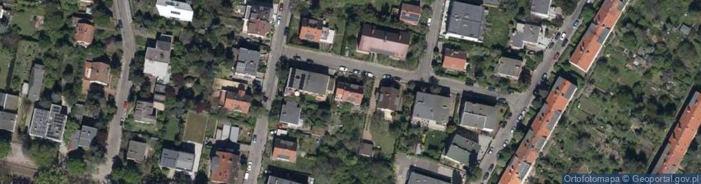 Zdjęcie satelitarne Cicha ul.