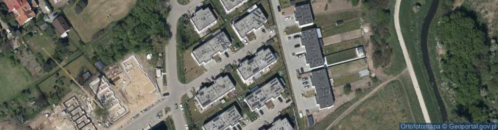 Zdjęcie satelitarne Cieszyńska ul.