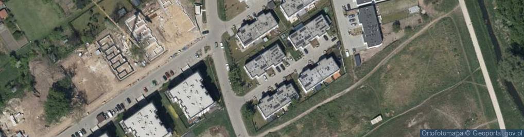 Zdjęcie satelitarne Cieszyńska ul.