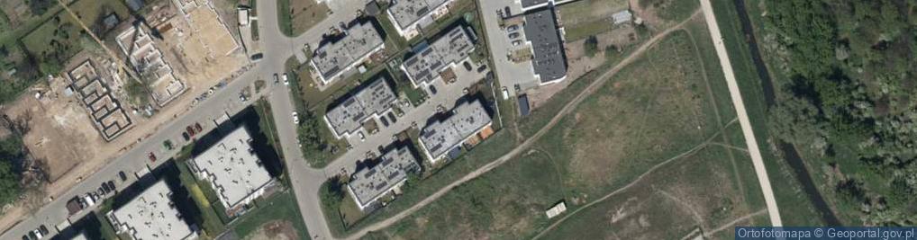 Zdjęcie satelitarne Cieszyńska ul.