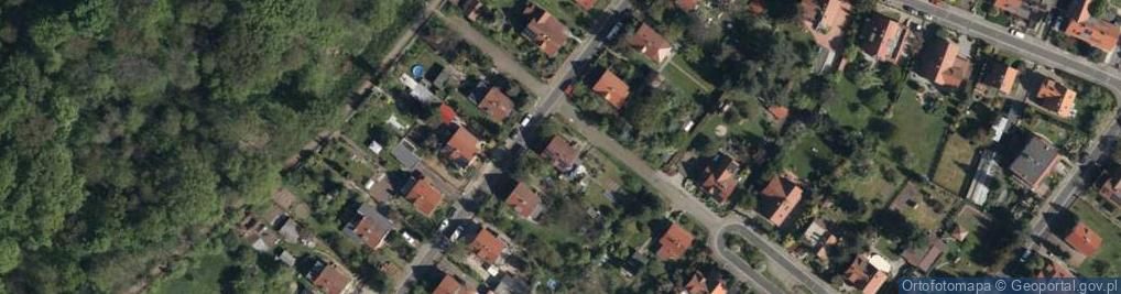 Zdjęcie satelitarne Cieplicka ul.
