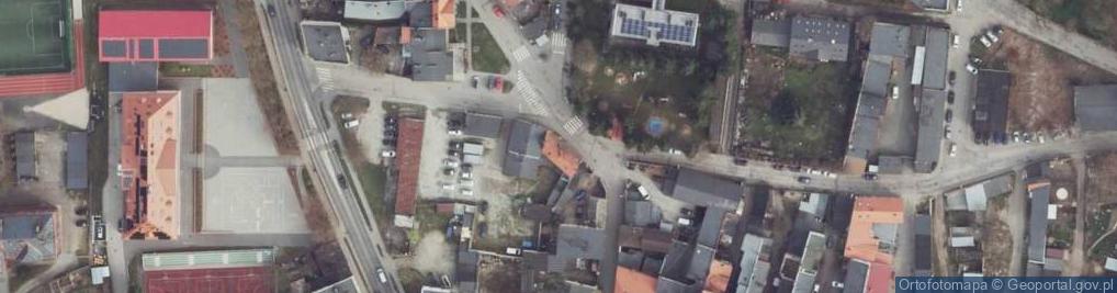 Zdjęcie satelitarne Cicha ul.