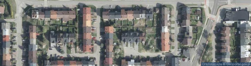 Zdjęcie satelitarne Cicha ul.
