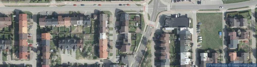 Zdjęcie satelitarne Cicha ul.