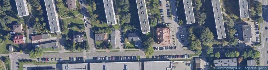 Zdjęcie satelitarne Ciepła ul.