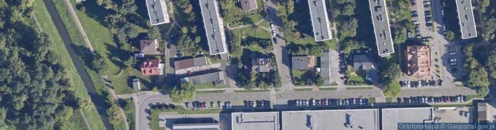 Zdjęcie satelitarne Ciepła ul.
