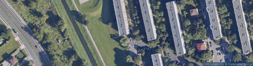 Zdjęcie satelitarne Ciepła ul.