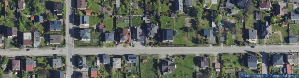 Zdjęcie satelitarne Cicha ul.