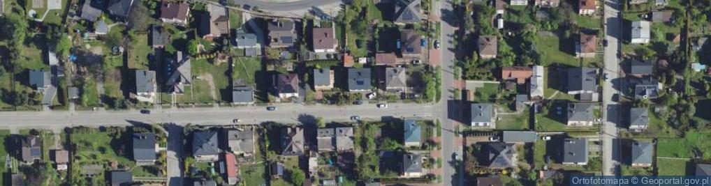 Zdjęcie satelitarne Cicha ul.