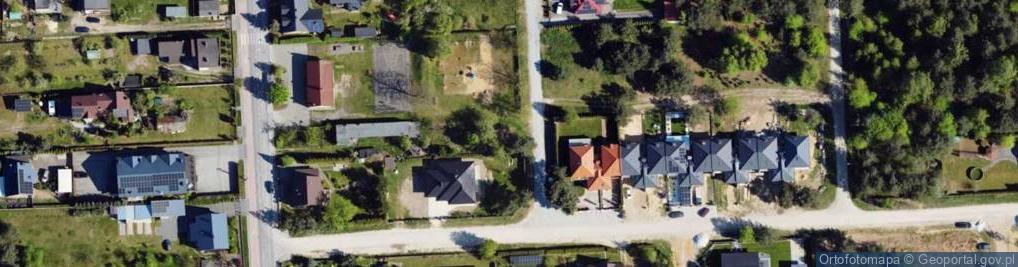 Zdjęcie satelitarne Cisowa ul.