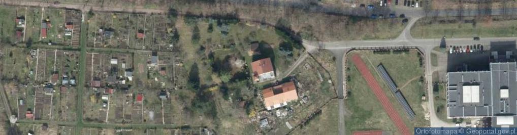 Zdjęcie satelitarne Cienista ul.
