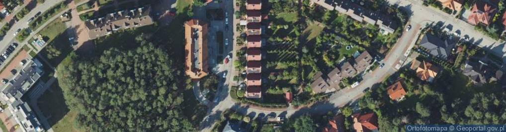 Zdjęcie satelitarne Cisowa ul.