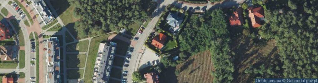 Zdjęcie satelitarne Cisowa ul.