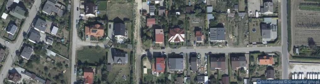 Zdjęcie satelitarne Cicha ul.