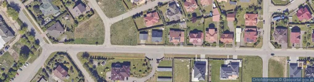 Zdjęcie satelitarne Cicha ul.