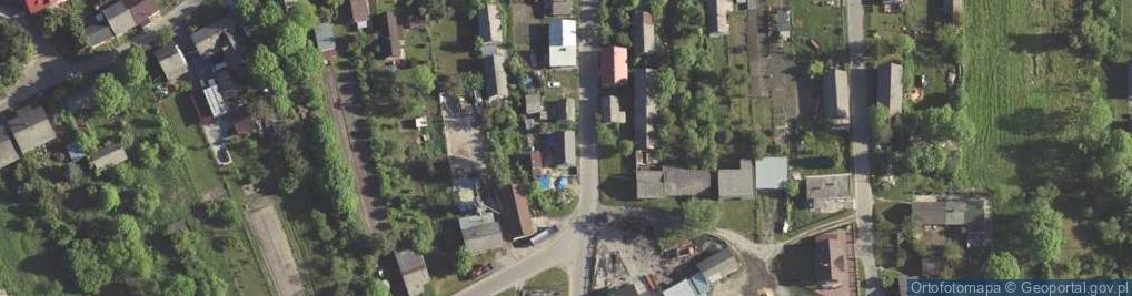 Zdjęcie satelitarne Cmentarna ul.
