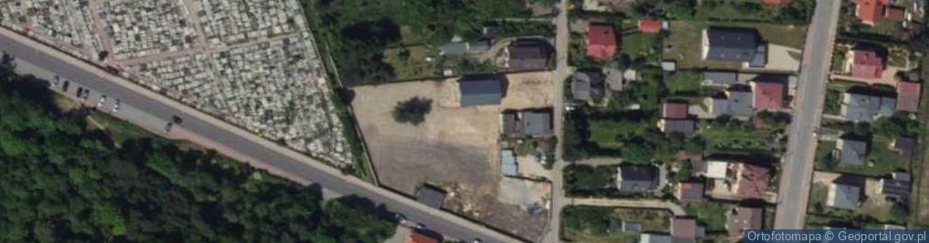 Zdjęcie satelitarne Cmentarna ul.