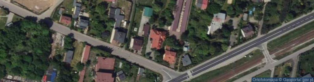 Zdjęcie satelitarne Cmentarna ul.