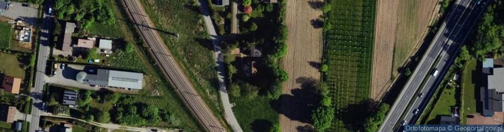 Zdjęcie satelitarne Cmentarna ul.