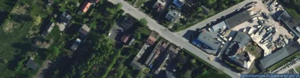 Zdjęcie satelitarne Cmentarna ul.