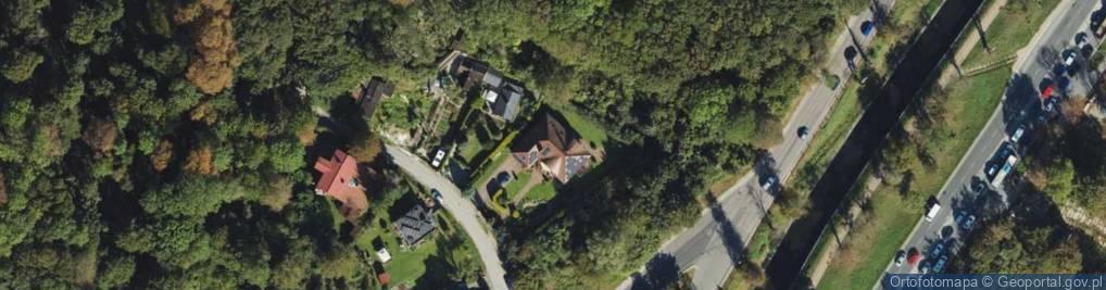 Zdjęcie satelitarne Cmentarna ul.