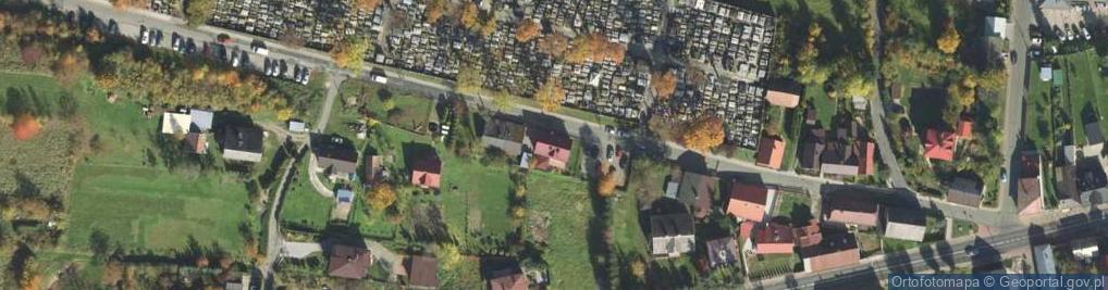 Zdjęcie satelitarne Cmentarna ul.