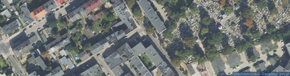 Zdjęcie satelitarne Cmentarna ul.