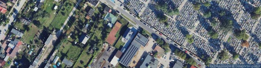 Zdjęcie satelitarne Cmentarna ul.