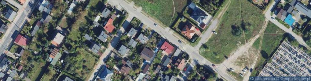 Zdjęcie satelitarne Cmentarna ul.
