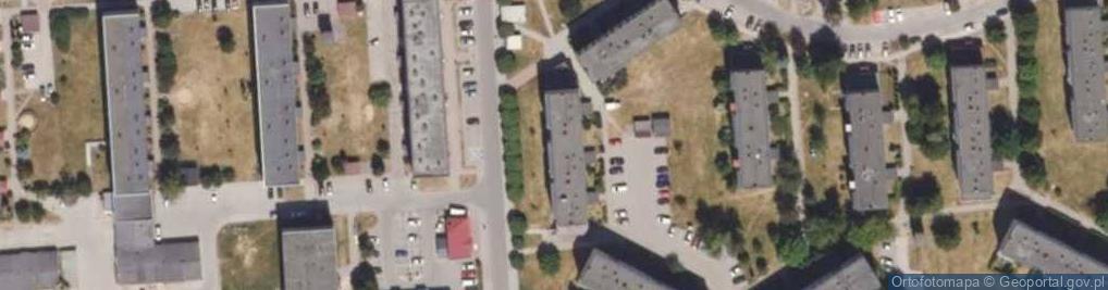 Zdjęcie satelitarne Cmentarna ul.