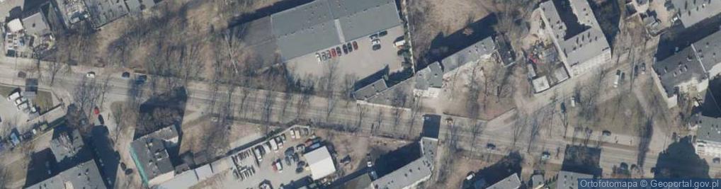 Zdjęcie satelitarne Cmentarna ul.