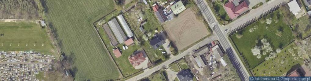 Zdjęcie satelitarne Cmentarna ul.