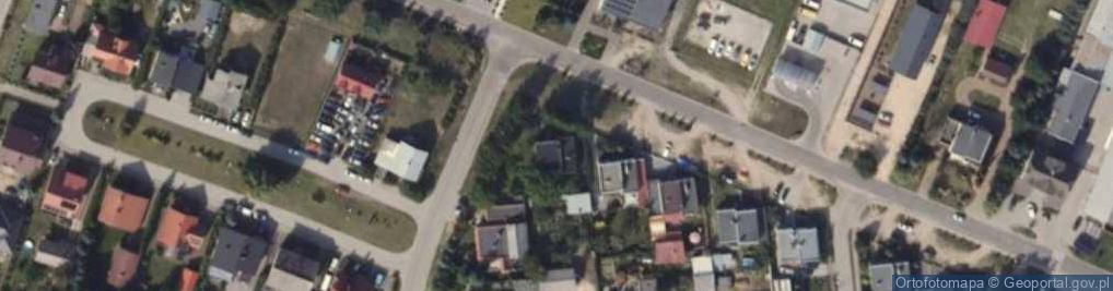 Zdjęcie satelitarne Cmentarna ul.