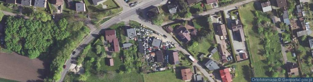 Zdjęcie satelitarne Cmentarna ul.