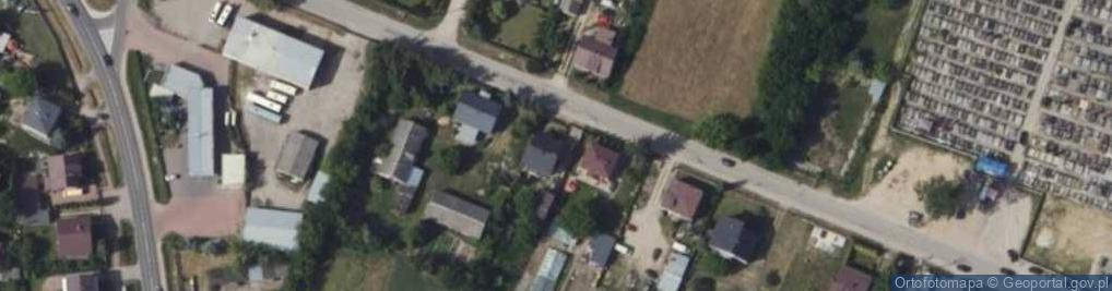 Zdjęcie satelitarne Cmentarna ul.