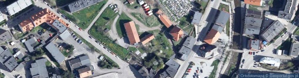 Zdjęcie satelitarne Cmentarna ul.