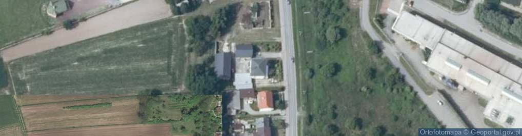 Zdjęcie satelitarne Cmentarna ul.