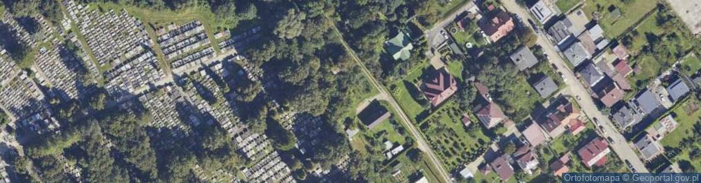 Zdjęcie satelitarne Cmentarna ul.