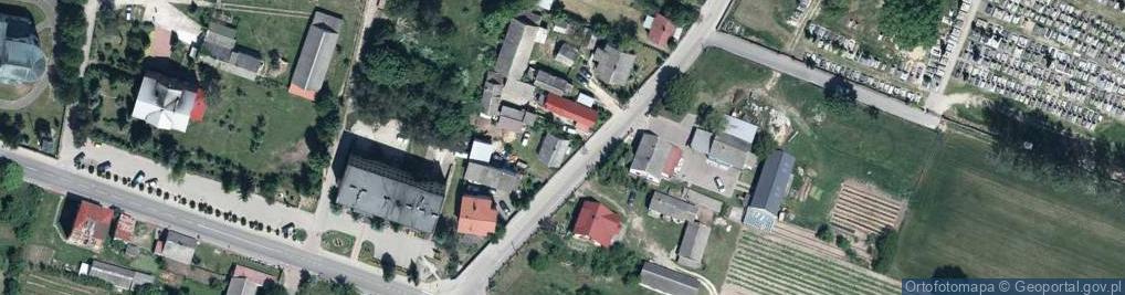 Zdjęcie satelitarne Cmentarna ul.