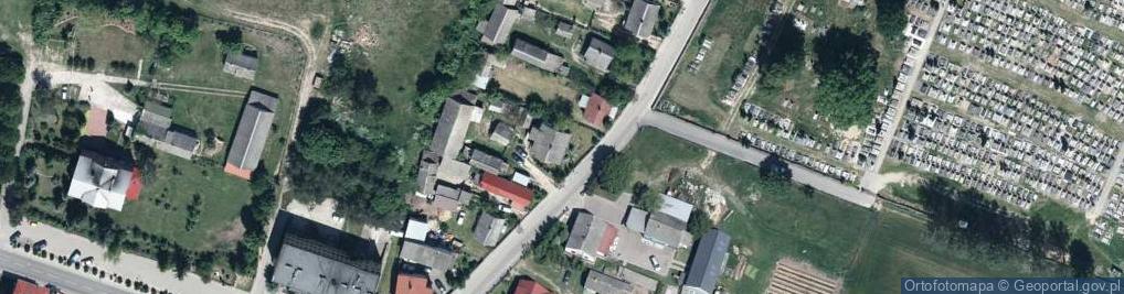 Zdjęcie satelitarne Cmentarna ul.