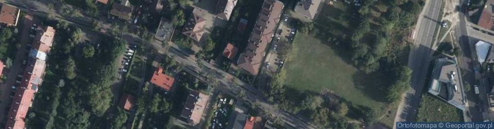 Zdjęcie satelitarne Cmentarna ul.