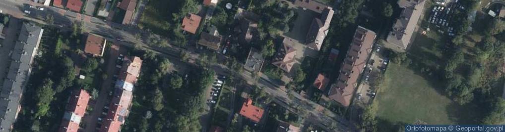 Zdjęcie satelitarne Cmentarna ul.