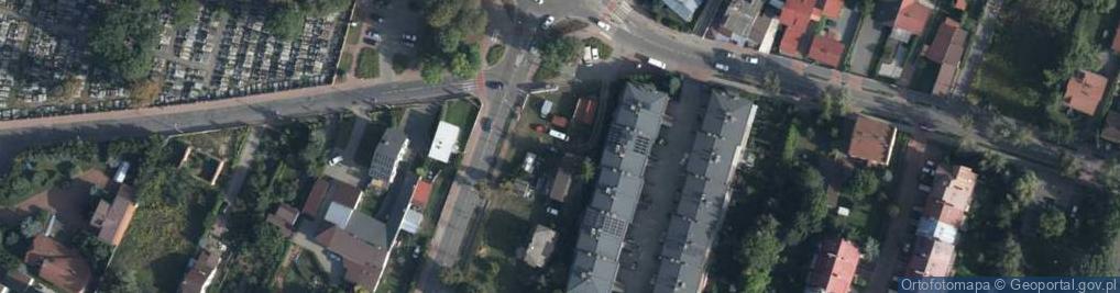 Zdjęcie satelitarne Cmentarna ul.