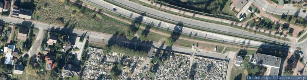 Zdjęcie satelitarne Cmentarna ul.