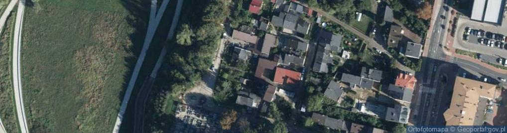 Zdjęcie satelitarne Cmentarna ul.
