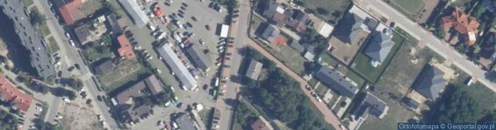 Zdjęcie satelitarne Cmentarna ul.